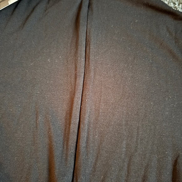 Naked Wardrobe Turtleneck Buttery soft Black Long Sleeve Maxi Dress - X- Large - Picture 2 of 7